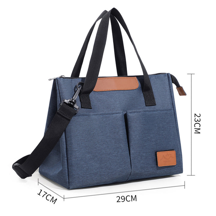 Insulated Multi-Pocket Lunch Tote Kalsten