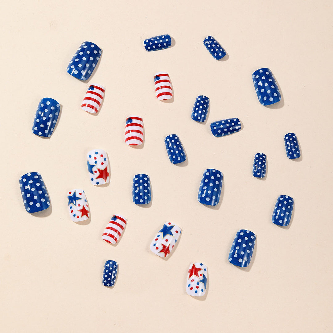 Patriotic Celebration Nail Art Kalsten