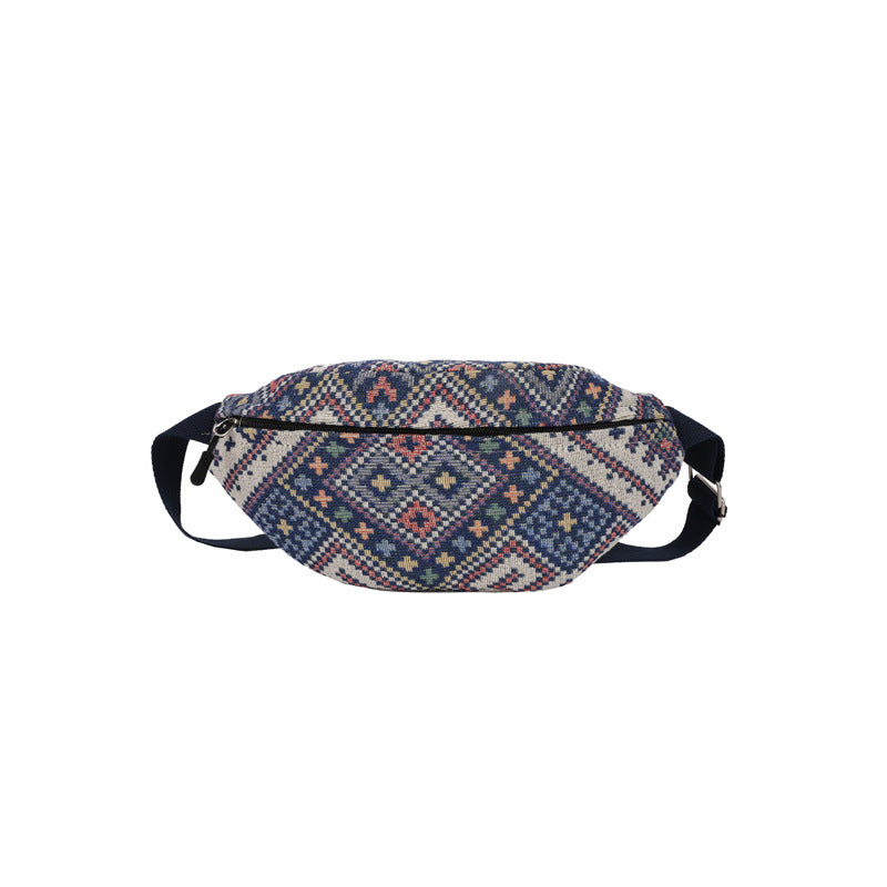 Bohemian Style Woven Fanny Pack