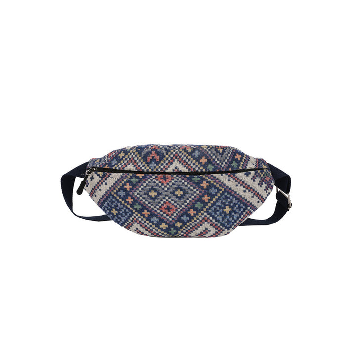 Bohemian Style Woven Fanny Pack