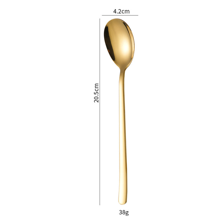 Elegant spoon with ergonomic design and polished surface Kalsten