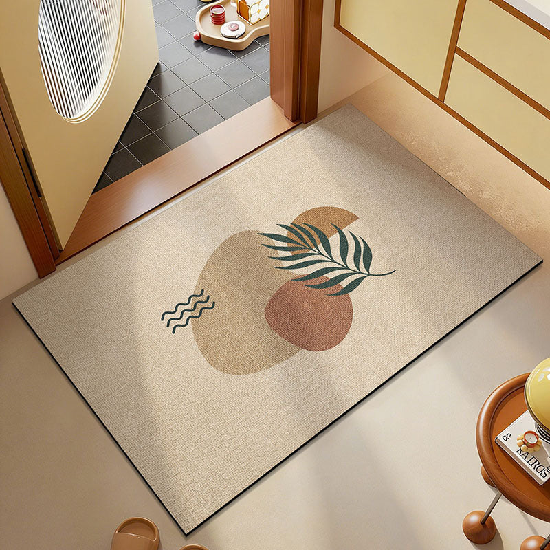 Abstract Brush Stroke Area Rug