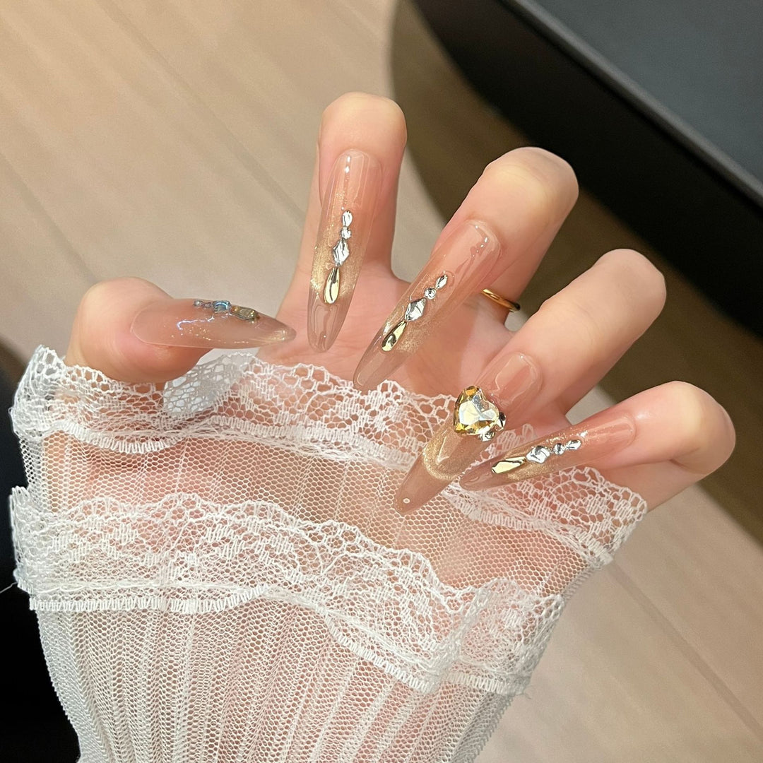 Stylish Stiletto Press-On Nail Extensions Kalsten