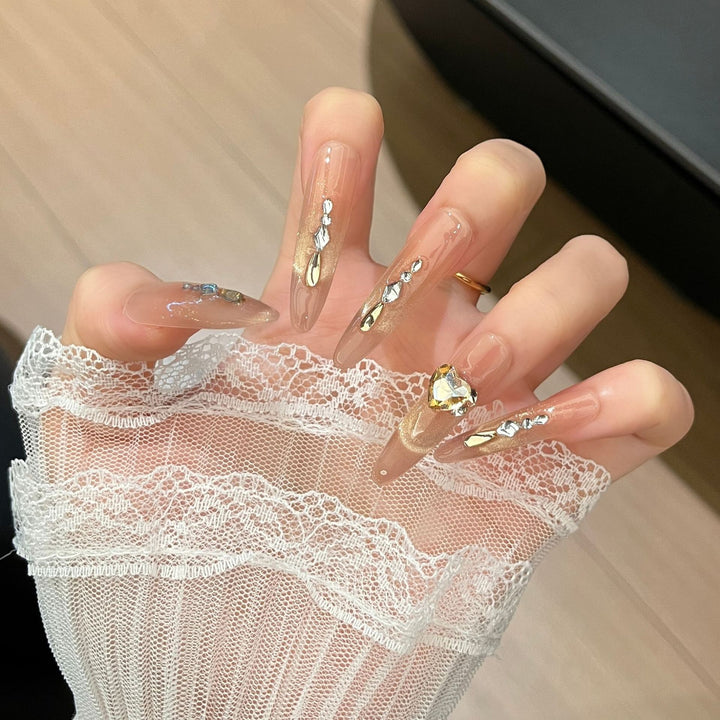 Stylish Stiletto Press-On Nail Extensions Kalsten