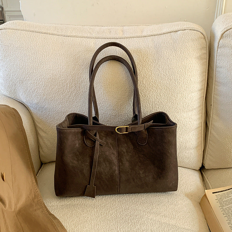 Classic Leather Tote Bag
