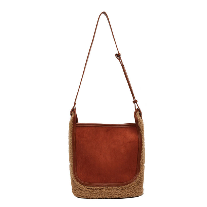 Suede Crossbody Bag