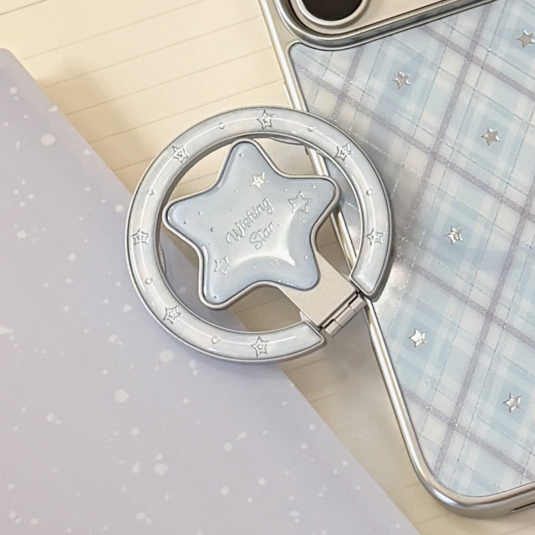 Playful smartphone finger holder in star design Kalsten