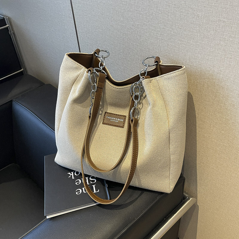 Chic Textured Shoulder Bag Kalsten