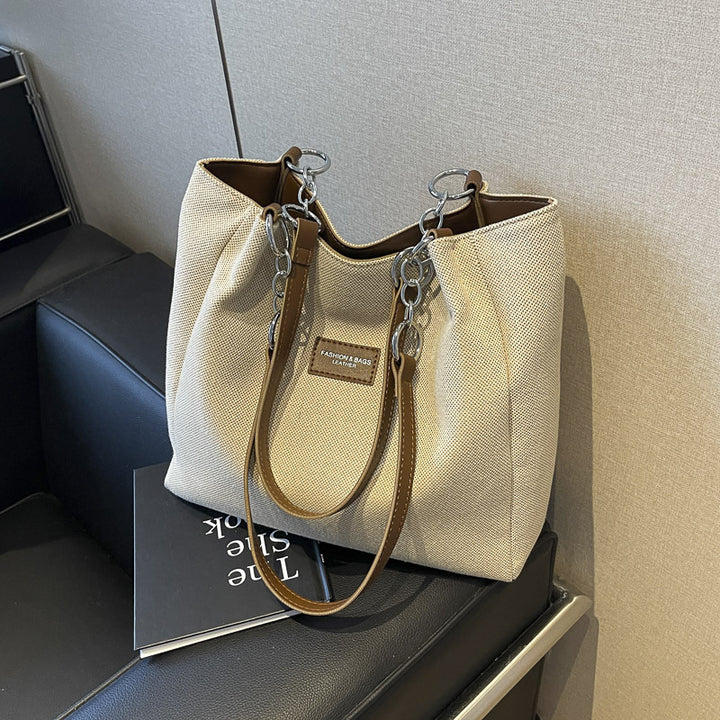 Chic Textured Shoulder Bag Kalsten