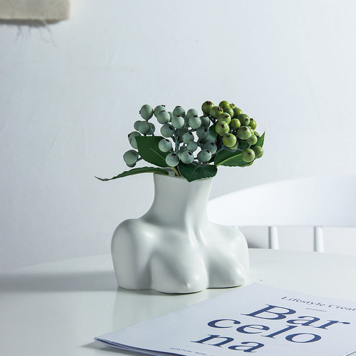 Artistic Abstract Ceramic Vase