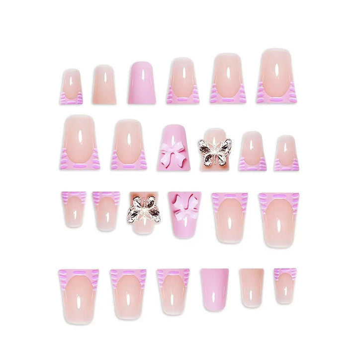 3D Floral Press-On Nail Art Set Kalsten