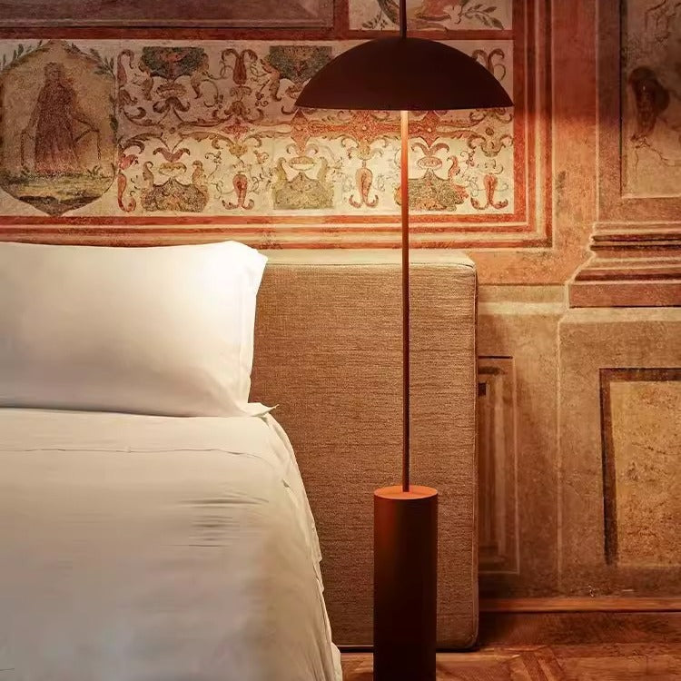 Modern Minimalist Floor Lamp with Cylindrical Base