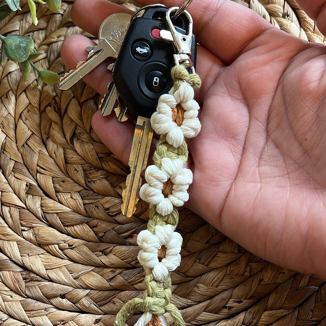 Macrame Tassel Keychain Kalsten