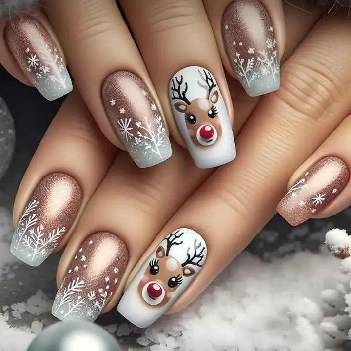 Festive Holiday Nail Art Enhancements Kalsten 1789915617