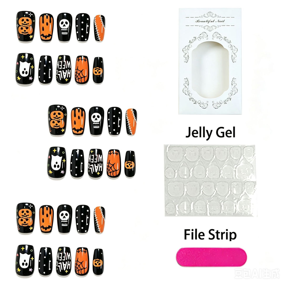 Creative Halloween Nail Design Set Kalsten