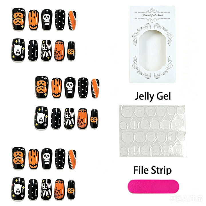 Creative Halloween Nail Design Set Kalsten
