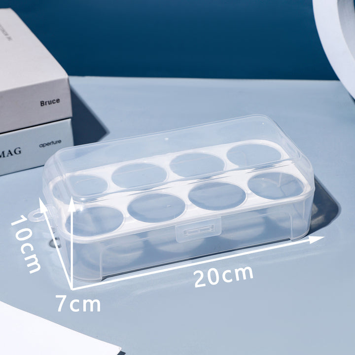 Clear Multi-Compartment Organizer Box Kalsten