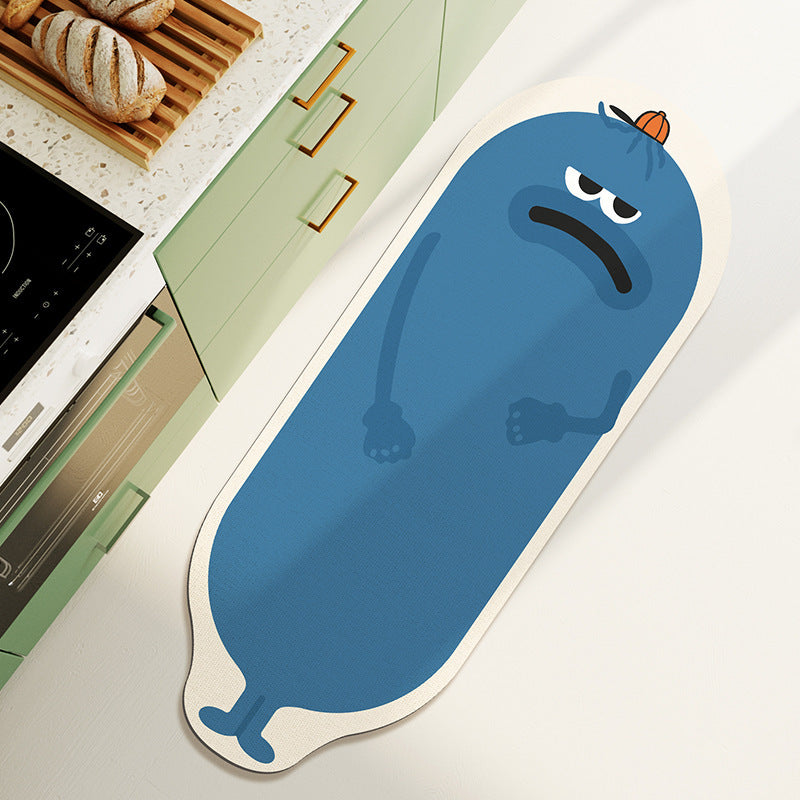 Fun Character Kitchen Mat