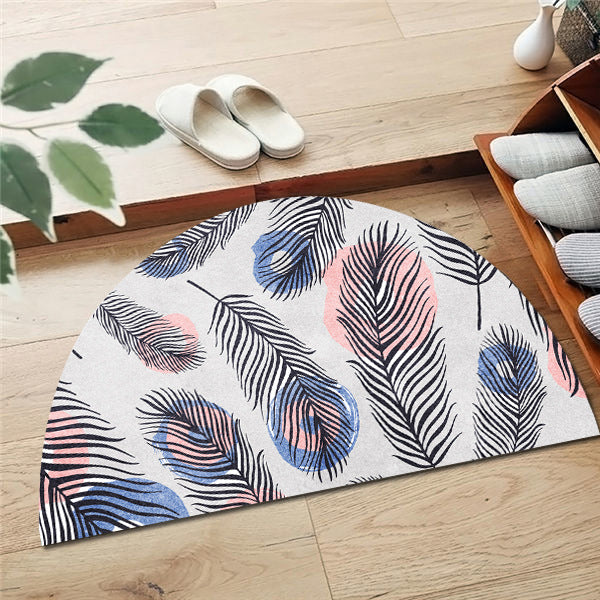 Geometric Patterned Entryway Mat