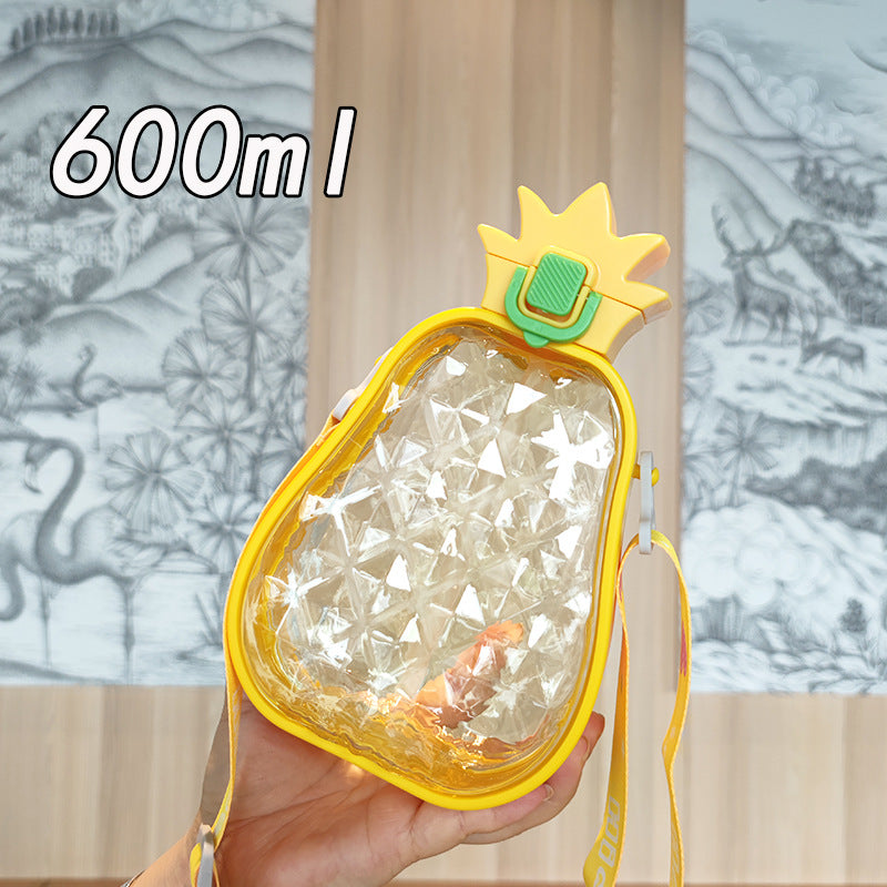 Women's Water Bottle in Pineapple Design Kalsten