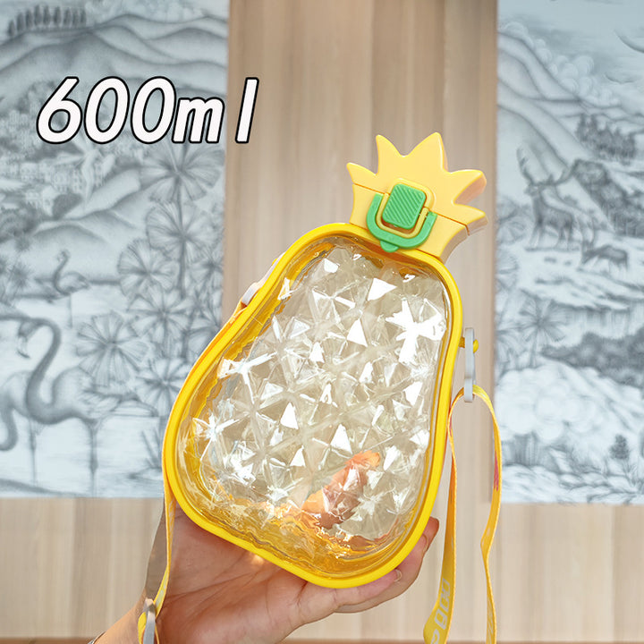 Women's Water Bottle in Pineapple Design Kalsten