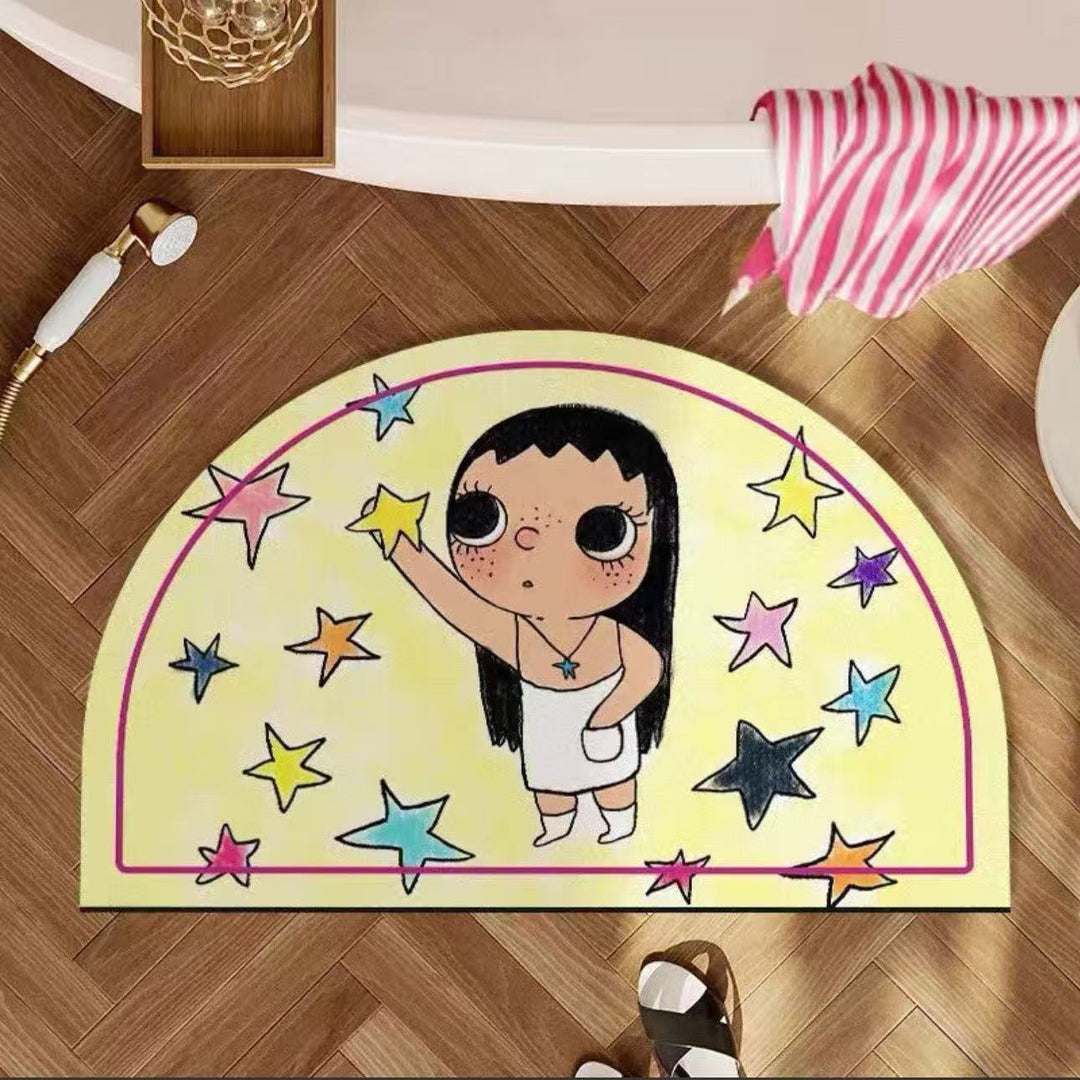 Cute Character Bath Mat Kalsten