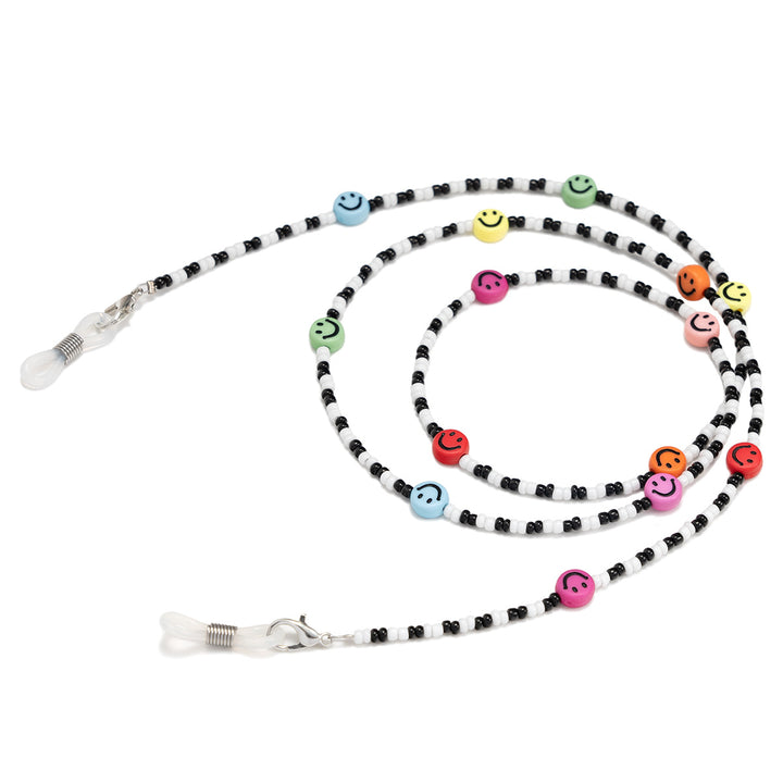 Colorful Smiley Beaded Eyewear Chain kalsten