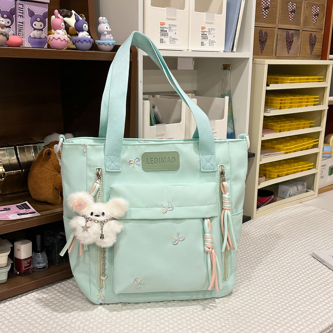 Embroidered Multi-Functional Backpack Kalsten