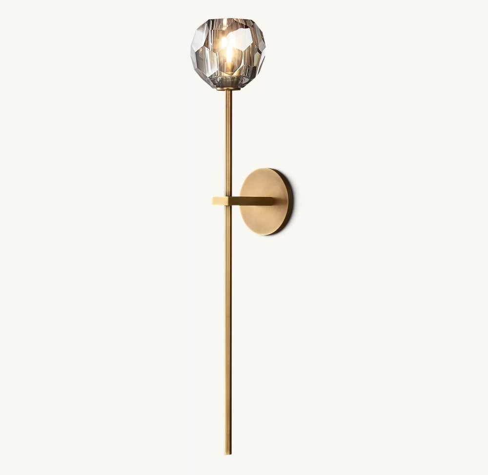 Elegant Crystal Wall Sconce