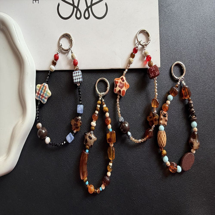 Colorful Beaded Keychain Holder Kalsten 1790134862