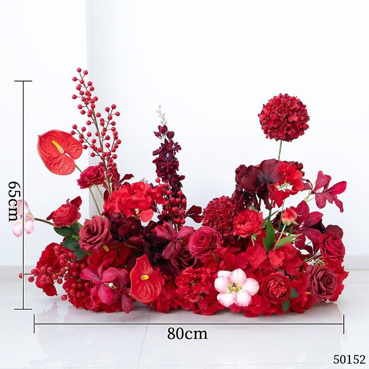 Lifelike Floral Display Arrangement
