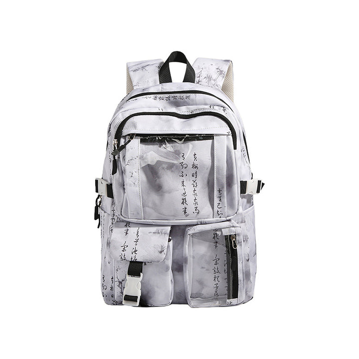Stylish Graphic Print Backpack