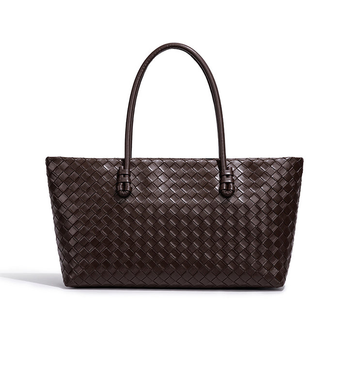 Woven Leather Tote Bag Kalsten