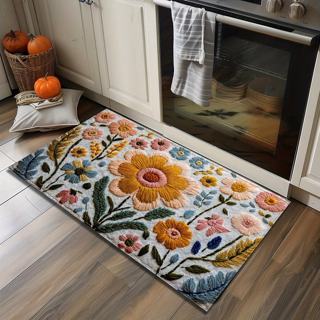 Leaf Design Outdoor Entrance Mat Kalsten