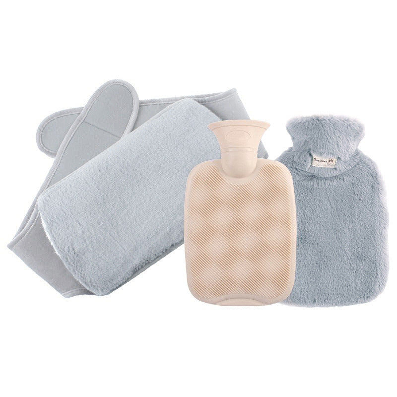 Plush Hot Water Bottle Set Kalsten