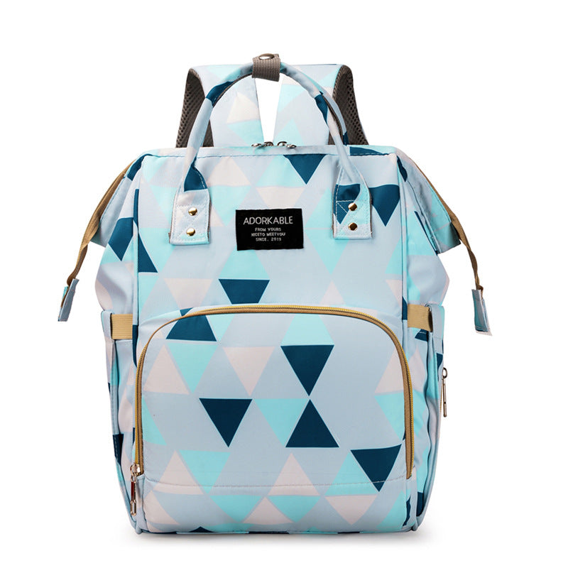 Vibrant Artistic Design Backpack Kalsten