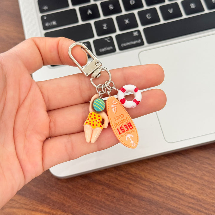 Keychain with Creative Swimming Motif Kalsten