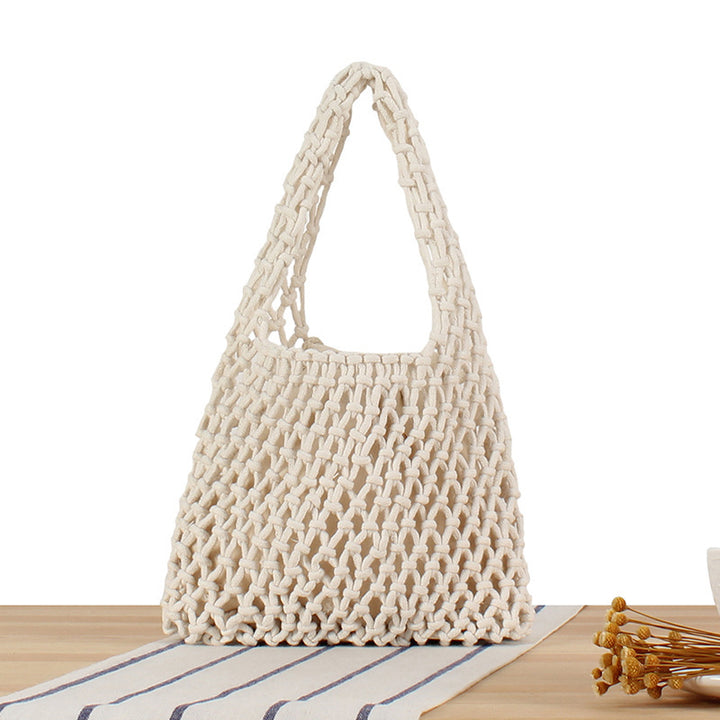 Hand-knotted jute bag Kalsten