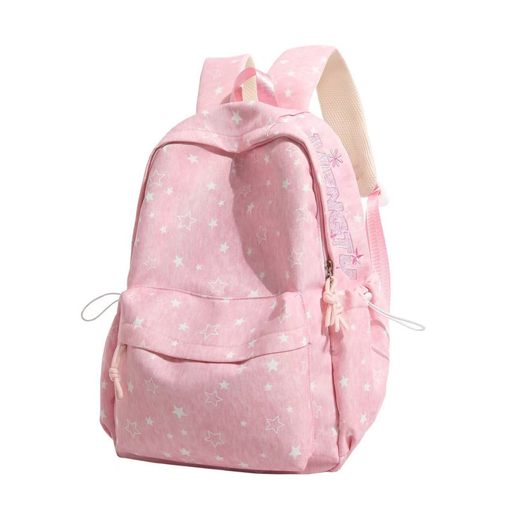 Lightweight Star-Embellished Everyday Backpack Kalsten