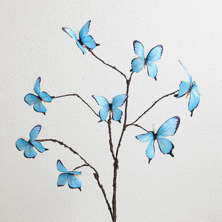 Decorative wall decoration with butterflies