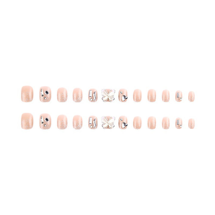 Nail art set with sparkling rhinestones and glitter elements Kalsten