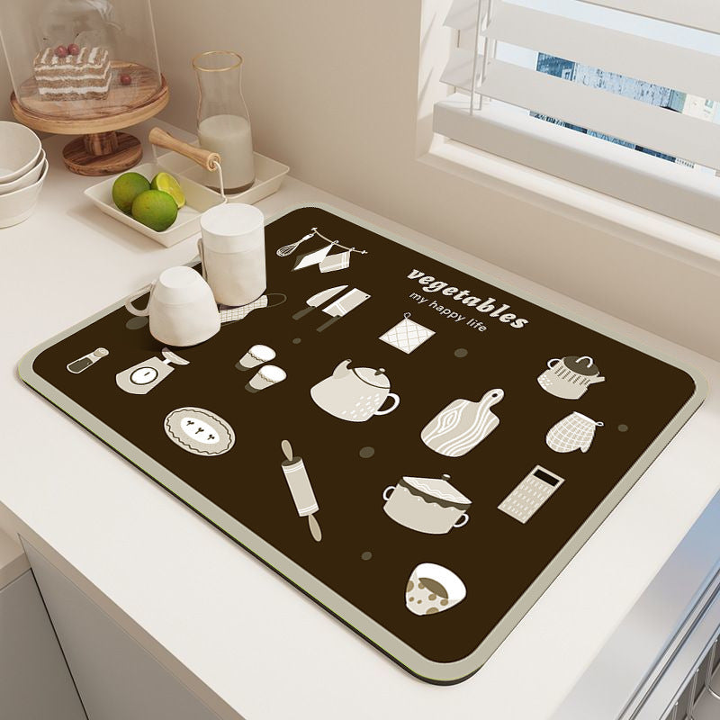 Dessert-Themed Kitchen Mat Kalsten