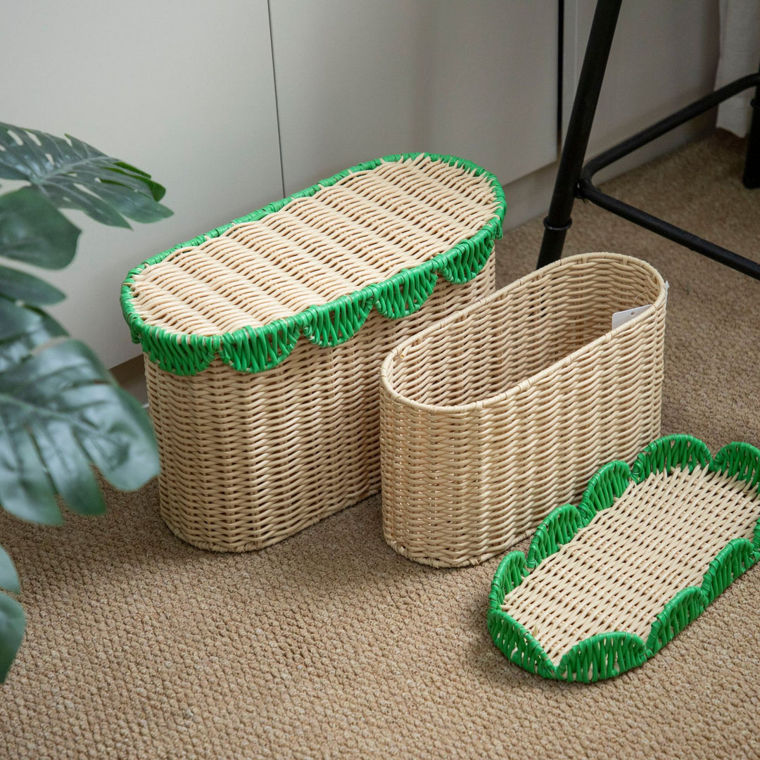 Decorative Handcrafted Woven Storage Baskets Kalsten
