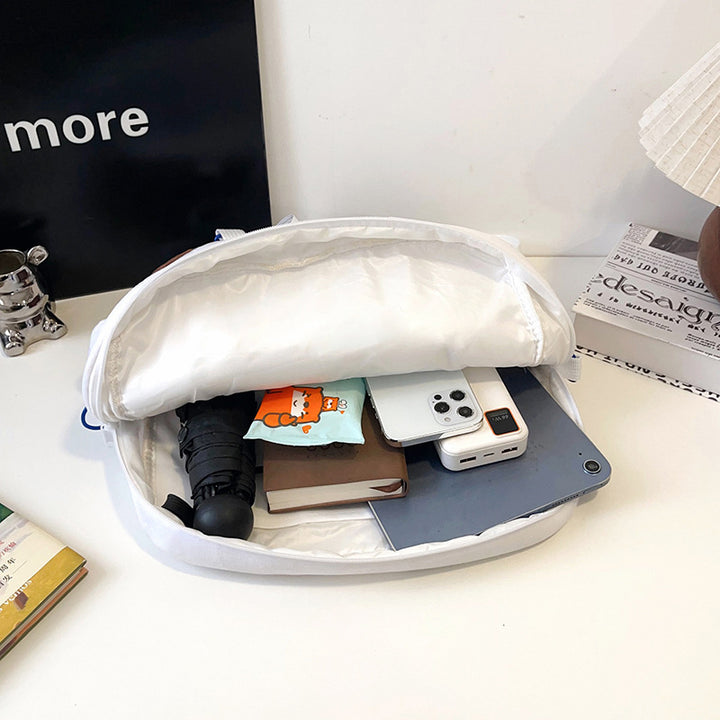 Plush backpack with clear window Kalsten