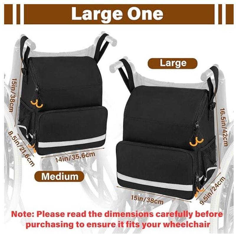 Practical Organizer Bag for Wheelchairs Kalsten