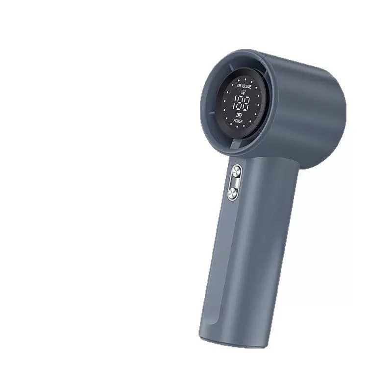 Cooling handheld bladeless personal fan with LED speed display and ultra-quiet brushless motor Kalsten