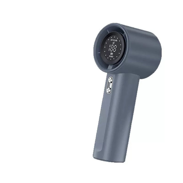 Cooling handheld bladeless personal fan with LED speed display and ultra-quiet brushless motor Kalsten
