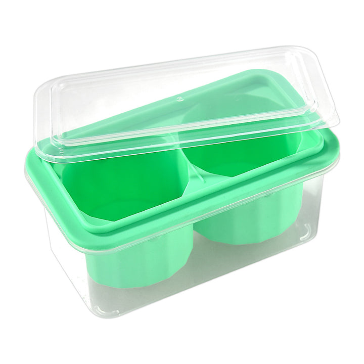 Silicone Ice Cube Tray with Practical Lid Kalsten