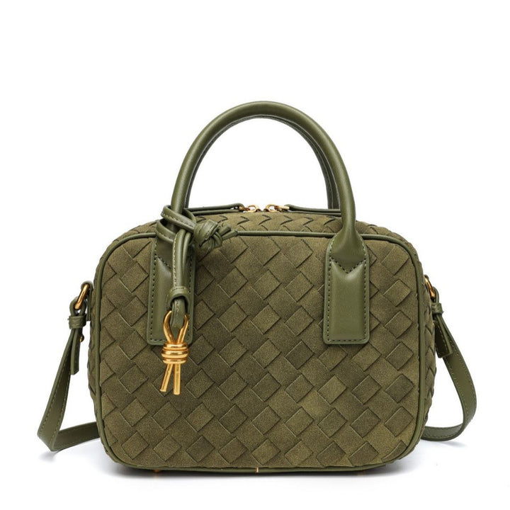 Textured Leather Boutique Handbag Kalsten