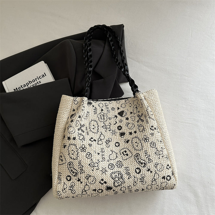 Chic Woven Tote Bag Kalsten